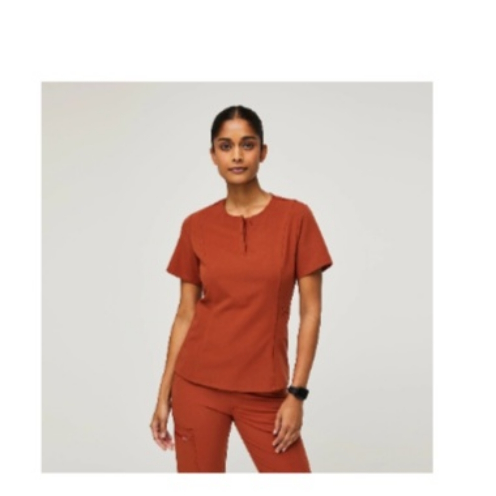 Women's Figs Auburn Scrub Top XS